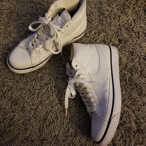 Nike White Blazer